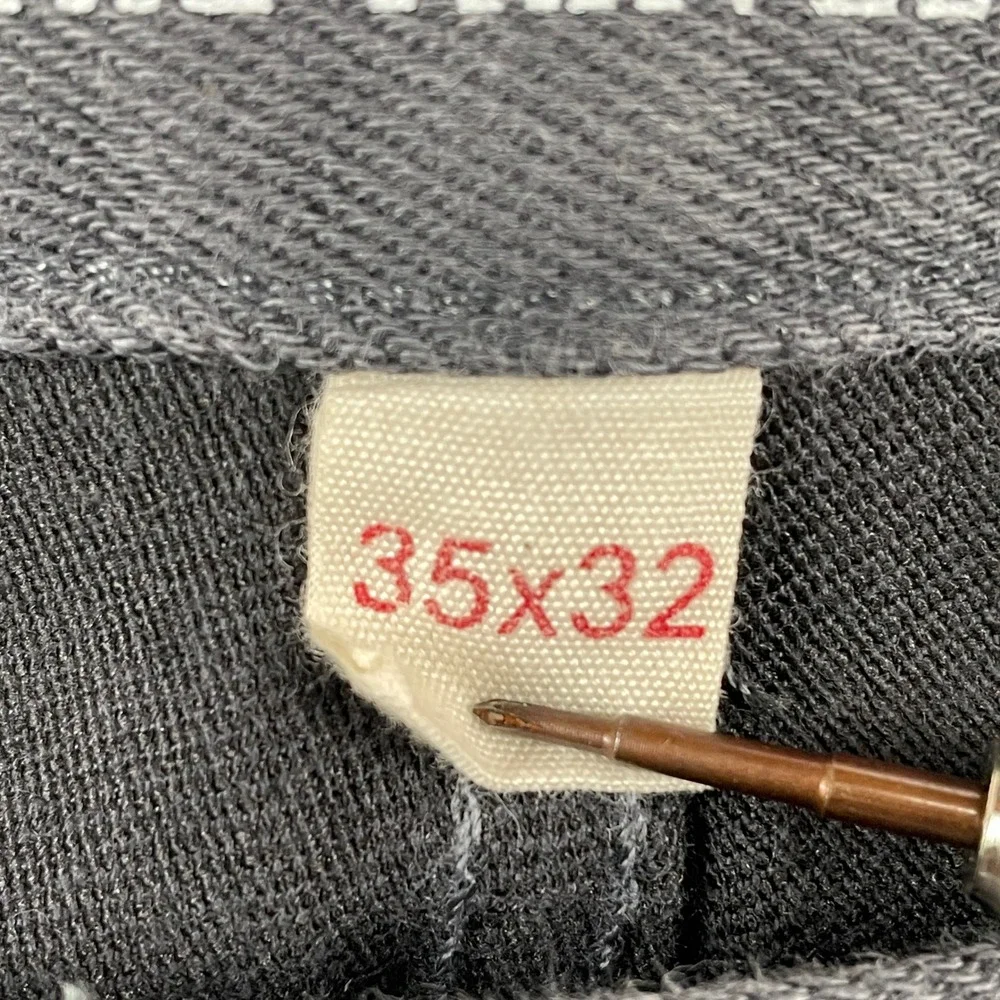 Banana Republic Pants Mens 35x32 Gray The Traveler Slim Stretch Chino 5-Pocket